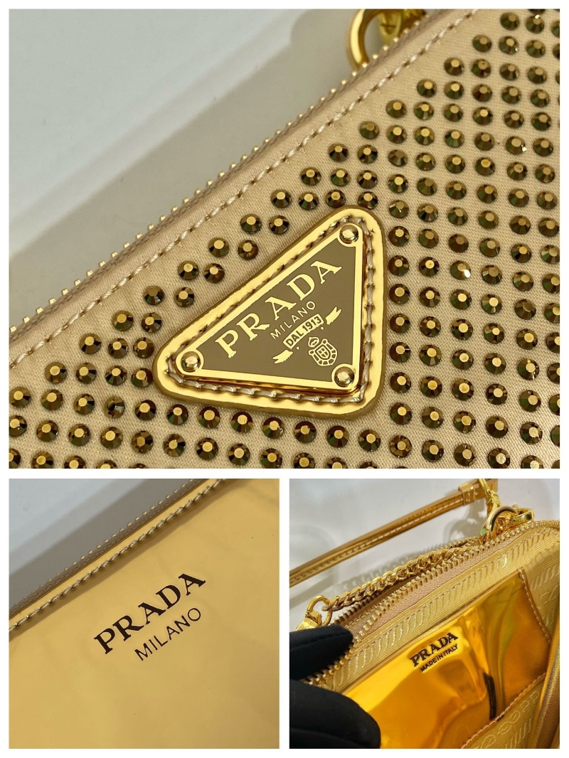 Pra*a triangle pouch